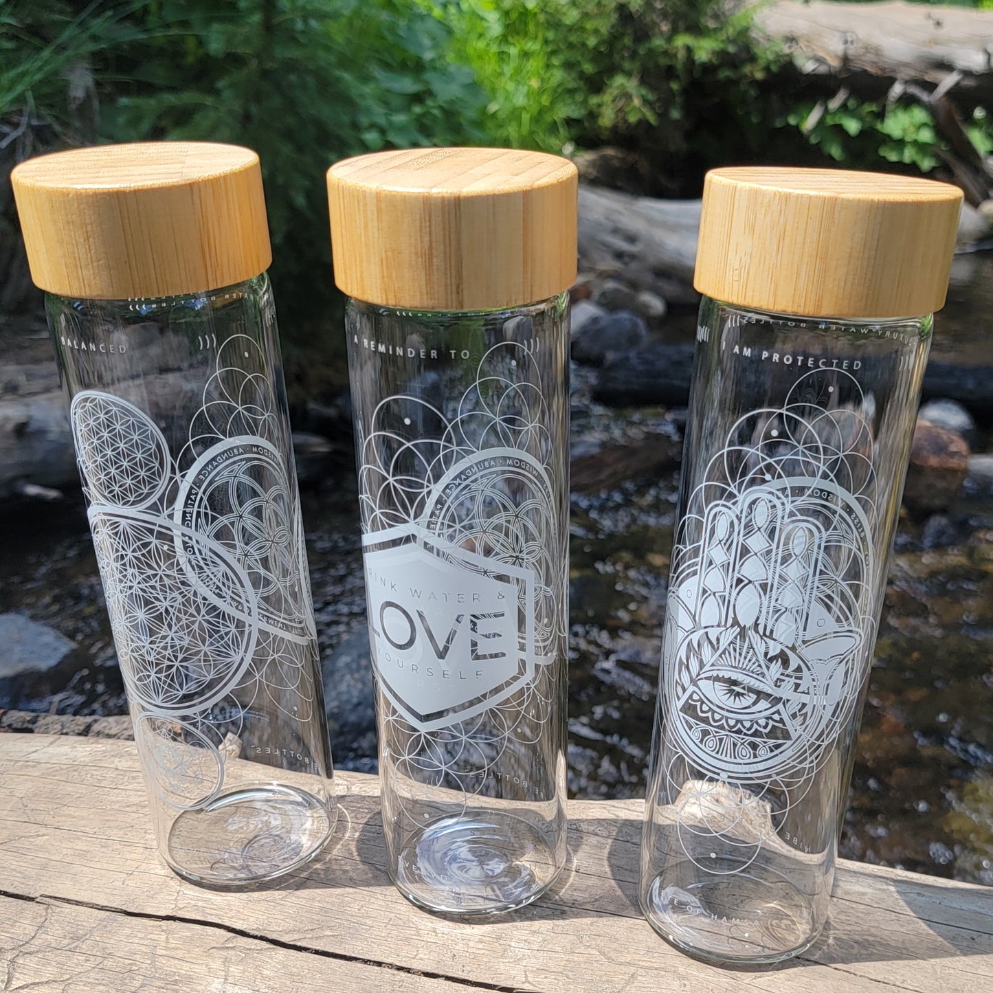 ALIGNMENT VIBE BOTTLES | BAMBOO CAP | 20 OZ.